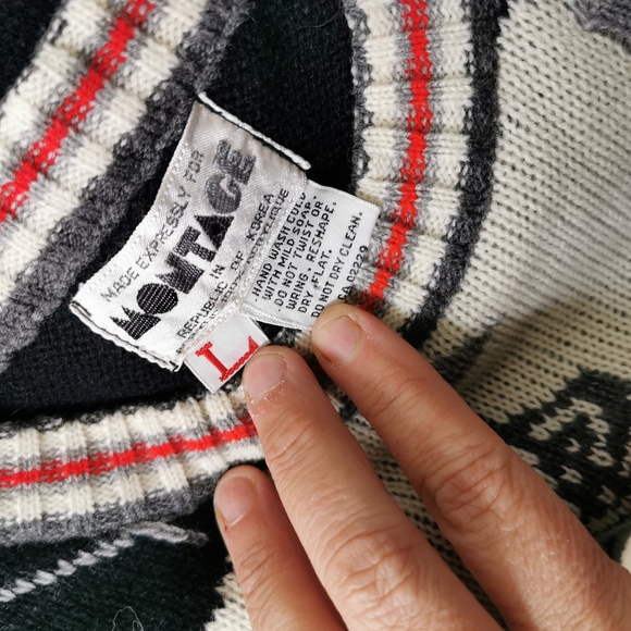 SUPER VINTAGE 1970'S SWEATER VEST MENS LARGE - Picture 4 of 4